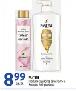 Uniprix PANTENE Produits capillaires sélectionnés / Selected hair products offer