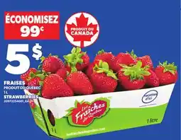 Provigo STRAWBERRIES, 1L offer