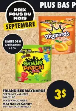 Provigo MAYNARDS CANDY, 308/315 G offer
