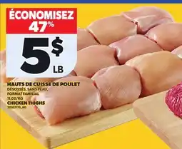 Provigo CHICKEN THIGHS offer