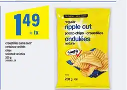 Maxi CROUSTILLES SANS NOM | chips, 200 g offer