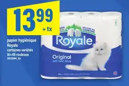 Maxi PAPIER HYGIÉNIQUE ROYALE, 16 = 48 rouleaux offer