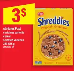 Maxi CÉRÉALES POST | cereal, 283-525 g offer