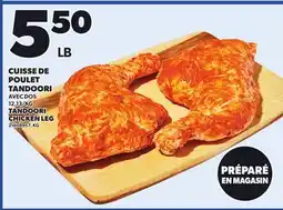 Provigo TANDOORI CHICKEN LEG offer