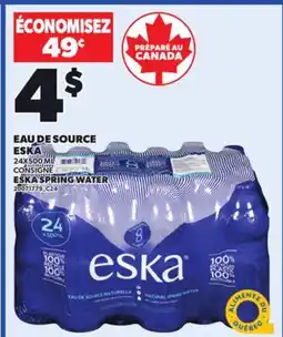 Provigo ESKA SPRING WATER, 24X500 ML offer