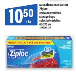 Maxi SACS DE CONSERVATION ZIPLOC | storage bags, 60-270 UN offer