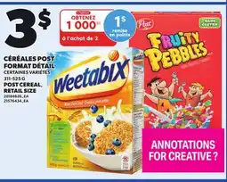 Provigo POST CEREAL, RETAIL SIZE, 311-525 G offer