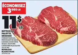 Provigo BONELESS BLADE STEAK offer