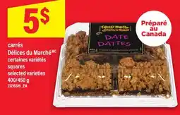 Maxi CARRÉS DÉLICES DU MARCHÉ | SQUARES, 400/450 g offer