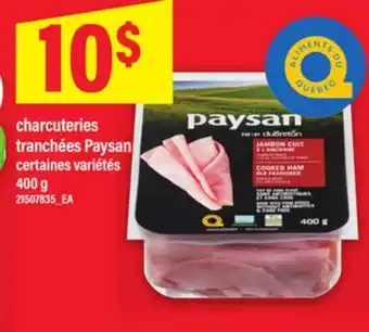 Maxi CHARCUTERIES TRANCHÉES PAYSAN, 400 g offer