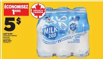 Provigo MILK 2GO 6X200 ML offer