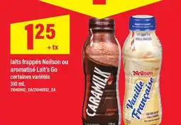 Maxi LAITS FRAPPÉS NEILSON OU AROMATISÉ LAIT'S GO, 310 mL offer
