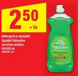 Maxi DÉTERGENT À VAISSELLE LIQUIDE PALMOLIVE, 591/828 mL offer