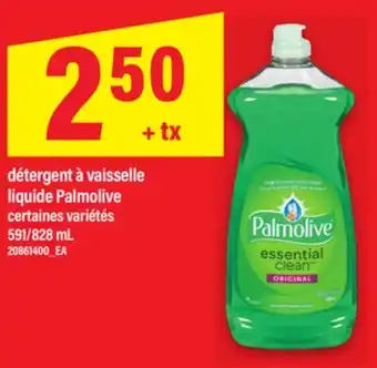 Maxi DÉTERGENT À VAISSELLE LIQUIDE PALMOLIVE, 591/828 mL offer