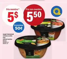 Maxi soupe Commensal | soup offer