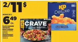 Provigo CRAVE OR KRAFT DINNER ENTRÉES, 200-340 G offer