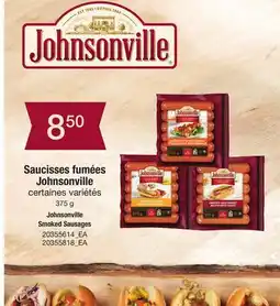Provigo JOHNSONVILLE SMOKED SAUSAGES, 375g offer