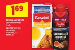 Maxi BOUILLON CAMPBELL'S | broth, 250/900 mL offer