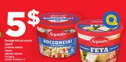 Maxi FROMAGE FETA BOCCONCINI SAPUTO | cheese, 170-200 g offer