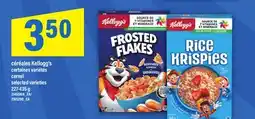 Maxi CÉRÉALES KELLOGG'S | cereal, 227-435 g offer
