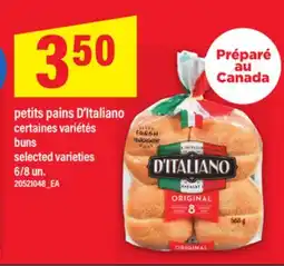 Maxi PETITS PAINS D'ITALIANO | buns, 6/8 un offer