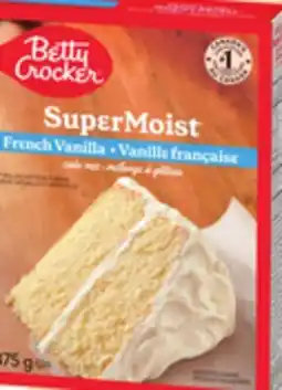 Giant Tiger Betty Crocker frosting or cake mix offer