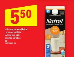 Maxi LAIT SANS LACTOSE NATREL | lactose free milk, 2 L offer