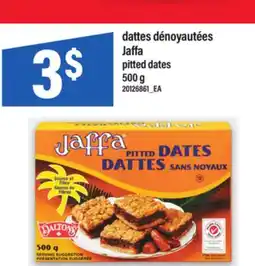 Maxi dattes dénoyautées Jaffa | pitted dates, 500 g offer