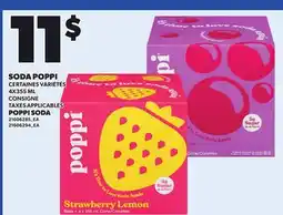 Provigo POPPI SODA, 4X355 ML offer