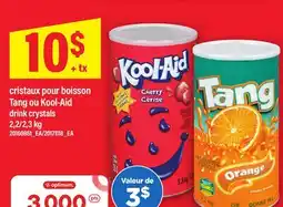 Maxi CRISTAUX POUR BOISSON TANG OU KOOL-AID | drink crystals offer