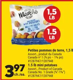 Giant Tiger 1.5 lb mini potatoes offer