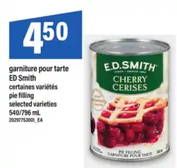 Maxi GARNITURE POUR TARTE ED SMITH | pie filling, 540/796 mL offer