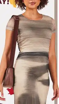 Giant Tiger Women's mesh tube dress offer