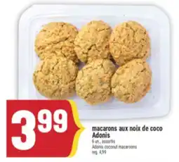 Marché Adonis MACARONS AUX NOIX DE COCO ADONIS | ADONIS COCONUT MACAROONS offer