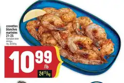 Marché Adonis CREVETTES BLANCHES MARINÉES 21-25 |MARINATED WHITE SHRIMPS offer