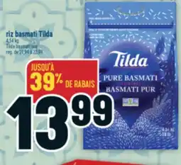 Marché Adonis RIZ BASMATI TILDA | TILDA BASMATI RICE offer