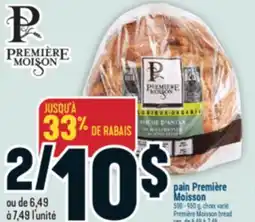 Marché Adonis PAIN PREMIÈRE MOISSON | PREMIÈRE MOISSON BREAD offer