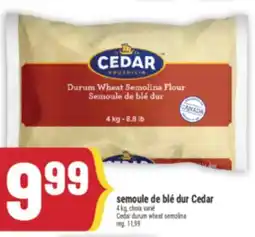 Marché Adonis semoule de blé dur Cedar offer