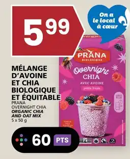 Rachelle-Bery Grocery PRANA ORGANIC CHIA AND OAT MIX offer