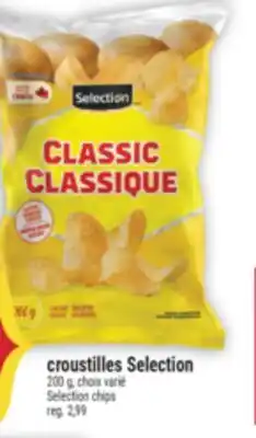 Marché Adonis CROUSTILLES SELECTION | SELECTION CHIPS offer