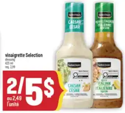 Marché Adonis VINAIGRETTE SELECTION DRESSING offer