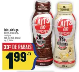 Marché Adonis LAIT LAIT'S GO | MILK 2GO MILK offer
