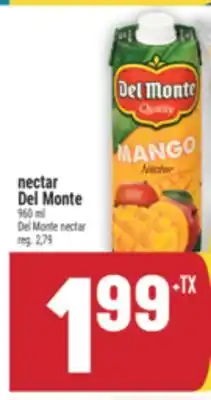 Marché Adonis NECTAR DEL MONTE | DEL MONTE NECTAR offer