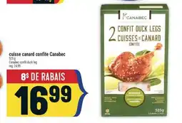 Marché Adonis CUISSE CANARD CONFITE CANABEC | CANABEC CONFIT DUCK LEG offer