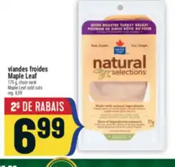 Marché Adonis VIANDES FROIDES MAPLE LEAF | MAPLE LEAF COLD CUTS offer