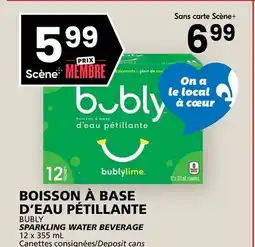 Rachelle-Bery Grocery BUBLY SPARKLING WATER BEVERAGE offer