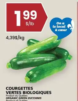 Rachelle-Bery Grocery ORGANIC GREEN ZUCCHINIS offer