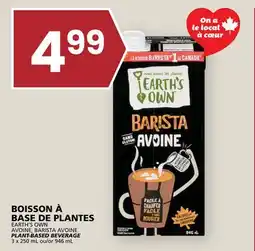 Rachelle-Bery Grocery EARTH'S OWN AVOINE, BARISTA AVOINE PLANT-BASED BEVERAGE offer