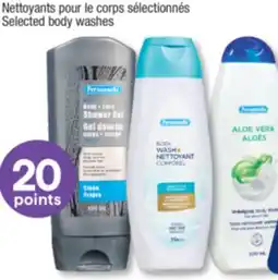 Jean Coutu PERSONNELLE Selected body washes offer
