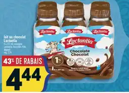 Marché Adonis LAIT AU CHOCOLAT LACTANTIA | LACTANTIA CHOCOLATE MILK offer